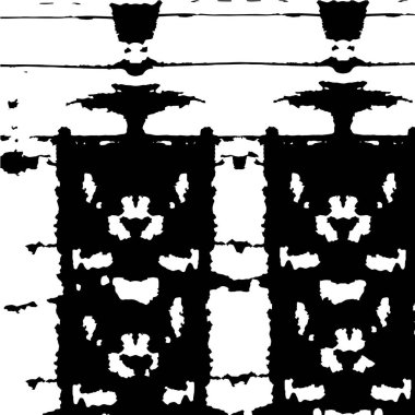 Soyut grunge arkaplanı. Monokrom dokusu. Siyah ve beyaz desenli arkaplan        