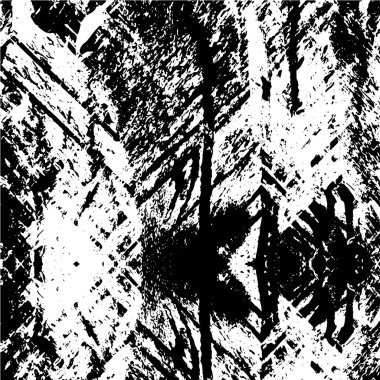 Soyut grunge arkaplanı. Monokrom dokusu. Siyah ve beyaz desenli arkaplan        