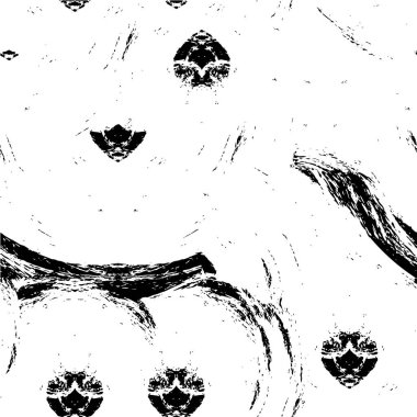 Soyut grunge arkaplanı. Monokrom dokusu. Siyah ve beyaz desenli arkaplan