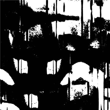 Soyut grunge arkaplanı. Monokrom dokusu. Siyah ve beyaz desenli arkaplan