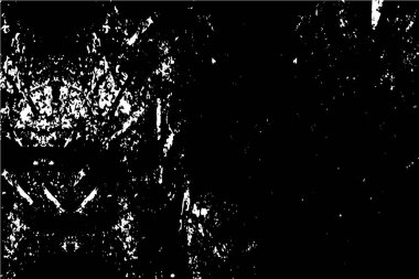 Soyut grunge arkaplanı. Monokrom dokusu. Siyah ve beyaz desenli arkaplan