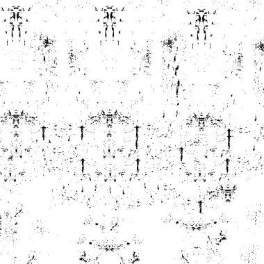 Siyah ve beyazın Grunge arka planı. Soyut monokrom dokusu. Vintage elementler lekeler ve çatlaklar