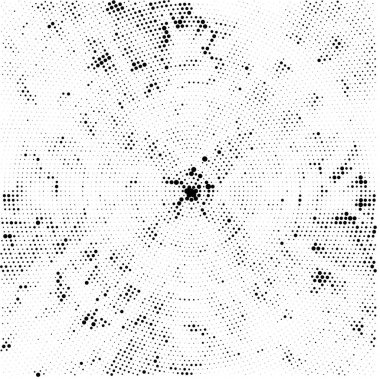 Siyah ve beyazın Grunge arka planı. Soyut monokrom dokusu. Vintage elementler lekeler ve çatlaklar