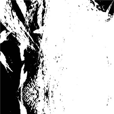 Siyah ve beyazın Grunge arka planı. Soyut monokrom dokusu. Vintage elementler lekeler ve çatlaklar