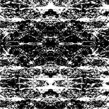 Siyah ve beyaz dokusunda sıkıntılı arkaplan