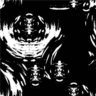 Siyah ve beyaz dokusunda sıkıntılı arkaplan