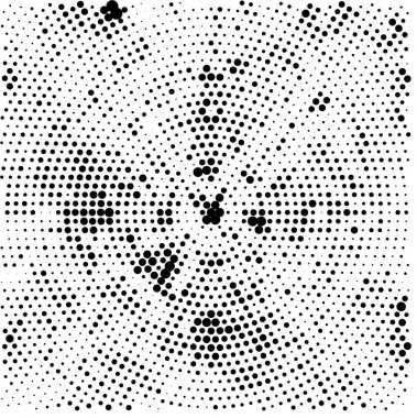 Siyah beyaz lekeli pis duvar kağıdı tasarımı