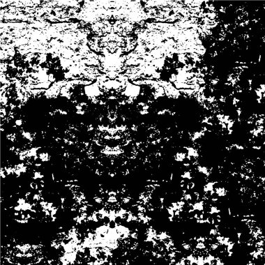 Siyah ve beyaz lekeli sert ve kirli duvar kağıdı tasarımı