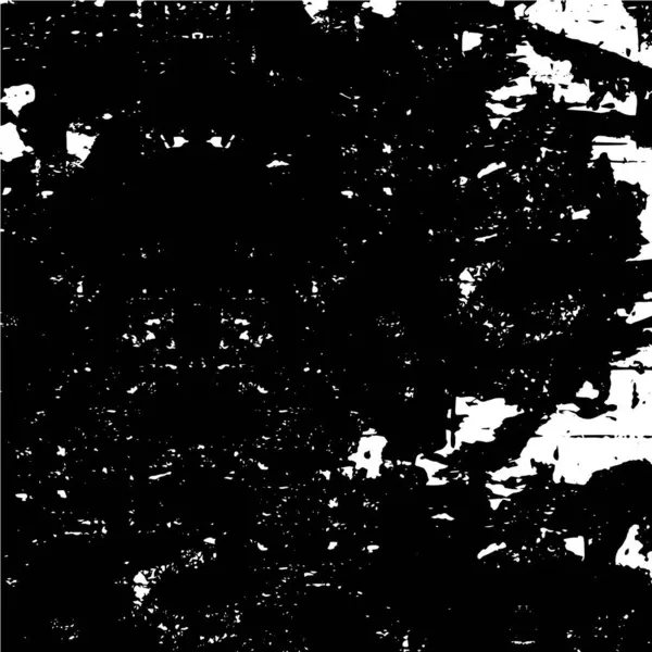 Abstraktní Černá Bílá Špinavé Texturované Pozadí — Stockový vektor