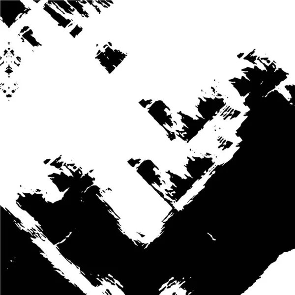 Гранд Фон Чорно Білого Кольору Абстрактна Монохромна Текстура Урожайні Елементи — стоковий вектор