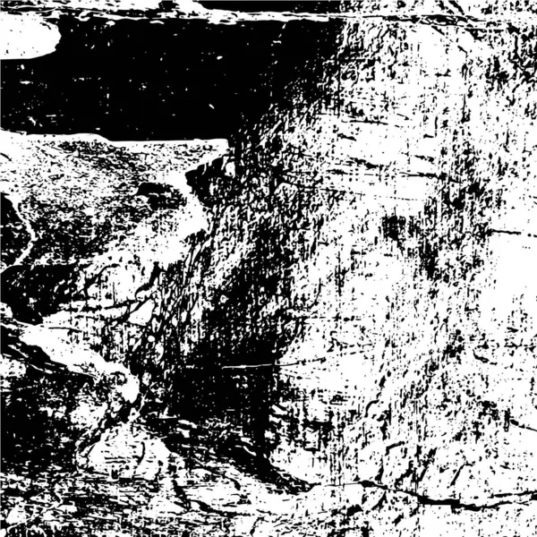 Grunge Achtergrond Van Zwart Wit Abstracte Monochrome Textuur Vintage Elementen — Stockvector