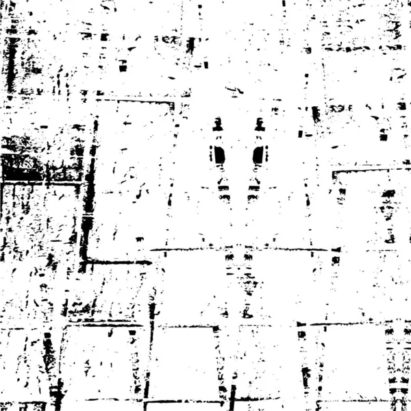 黒と白のグラウンジの背景 抽象モノクロのテクスチャー ヴィンテージエレメント汚れや亀裂 — ストックベクタ