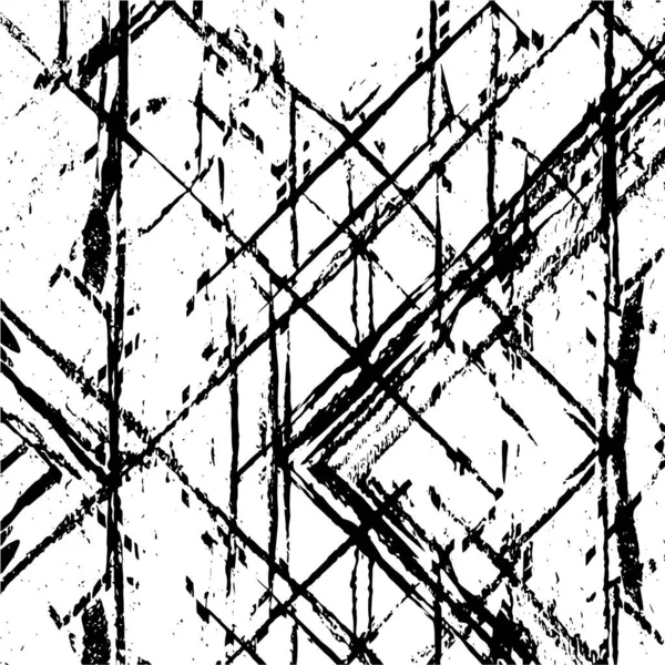Fundo Grunge Preto Branco Textura Monocromática Abstrata Elementos Vintage Manchas —  Vetores de Stock