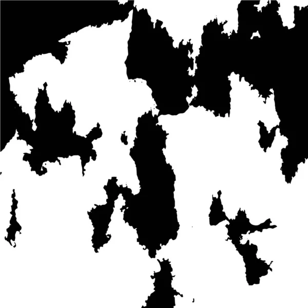 白い背景に隔離された湖のトースト ベクターのイラストの地図 — ストックベクタ