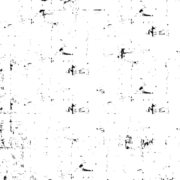 旧金属 开裂的剥皮混凝土的可怜的叠层纹理 Grunge矢量半色调插图 — 图库矢量图片