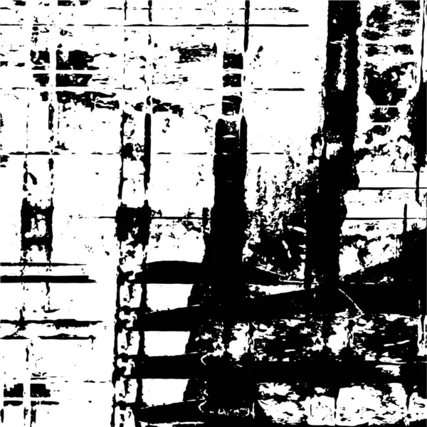 Texture Grunge Avec Texture Noire Rugueuse Détresse — Image vectorielle