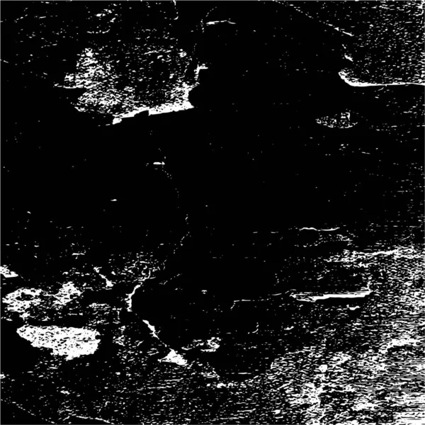 Zwart Wit Textuur Grunge Overlay Achtergrond Distress Textuur Vuil Oppervlak — Stockvector
