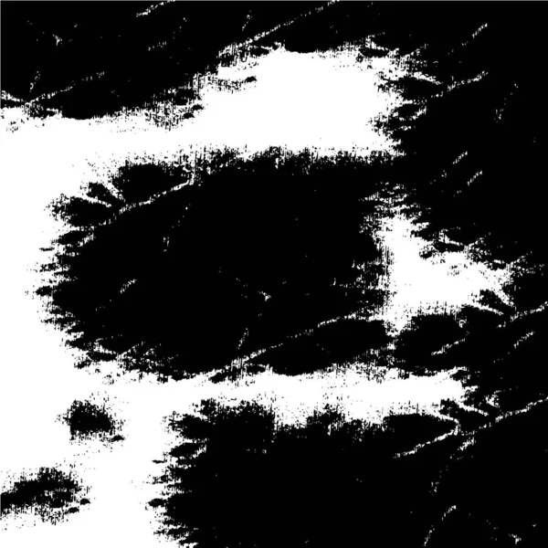 Grunge Plantilla Textura Vectorial Urbana Blanco Negro Oscuro Polvo Desordenado — Archivo Imágenes Vectoriales