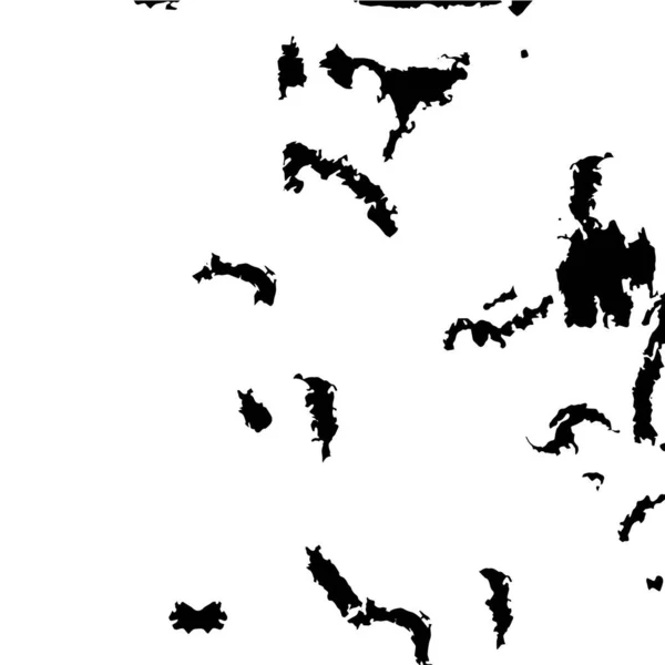 黒と白のグラウンジテクスチャパターン 抽象的な背景 — ストックベクタ