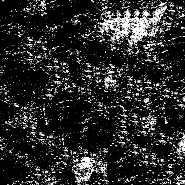 Grunge Plantilla Textura Vectorial Blanco Negro Fondo Oscuro Desordenado Fondo — Archivo Imágenes Vectoriales