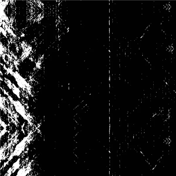 Тривожний Фон Чорно Білій Текстурі Пилом Лініями Подряпинами Лініями — стоковий вектор