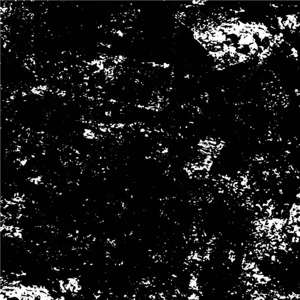 Verstörter Hintergrund Schwarz Weißer Textur Mit Staub Und Linien Kratzer — Stockvektor