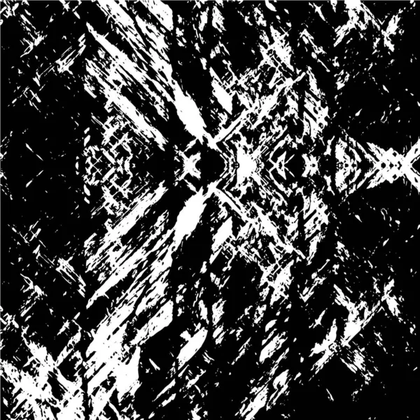Черно Белый Рисунок Грандиозными Пятнами — стоковый вектор