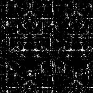 Siyah beyaz lekeli desenli duvar kağıdı tasarımı