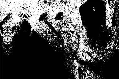 Siyah beyaz lekeli kaba duvar kağıdı tasarımı