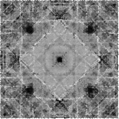 Dağınık desenli siyah beyaz desen