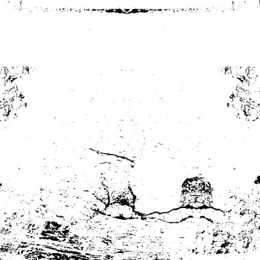 Lekelerden yapılmış siyah ve beyaz kaba desen 