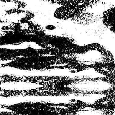 Grunge üst üste biniyor. Soyut siyah-beyaz vektör arkaplanı. Çatlak, leke ve noktalarda kirli desenli tek renkli klasik yüzey. Karanlık korku tarzında eski bir duvar.