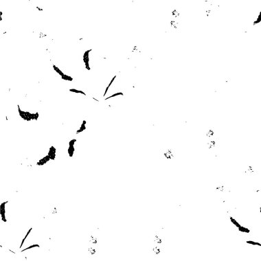 Sanatsal monokrom deseni, grunge poster tasarımı