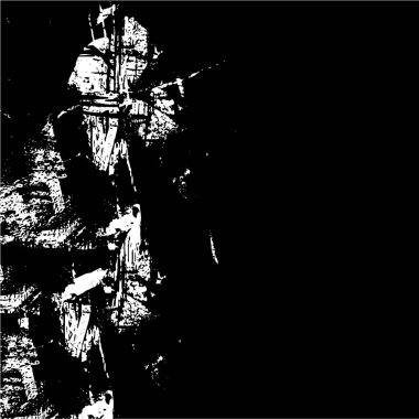 Dağınık desenli siyah beyaz grafik tasarımı