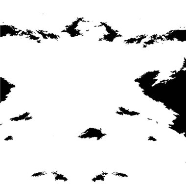 Döküntü desenli siyah beyaz poster tasarımı