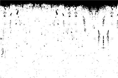 Döküntü desenli siyah beyaz poster tasarımı