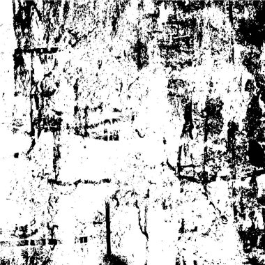 Eski püskü desenli basit desenli siyah beyaz poster tasarımı