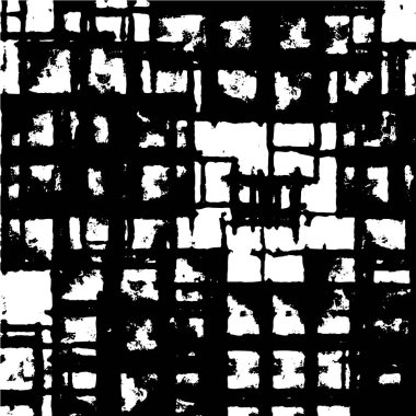 Döküntü desenli siyah beyaz poster tasarımı