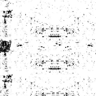 Döküntü desenli siyah beyaz poster tasarımı