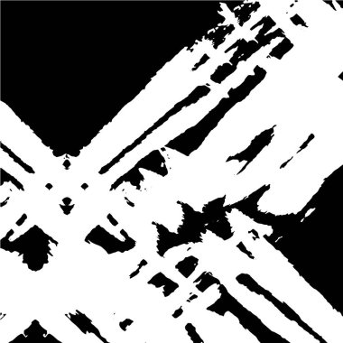 Döküntü desenli siyah beyaz poster tasarımı