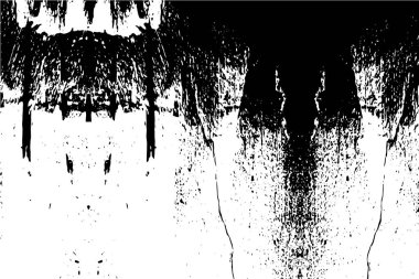 Kopyalama alanı için soyut şablon. Siyah ve beyaz kaba lekeler. 