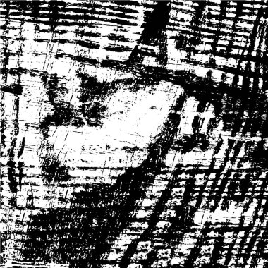 Soyut monokrom sanat illüstrasyonu. Siyah ve beyaz lekeli desen