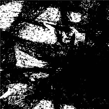 Siyah ve beyaz lekeli desen, soyut arkaplan çizimi