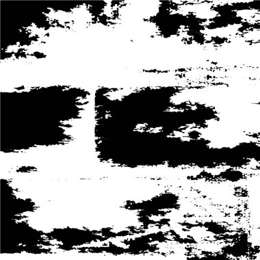 Siyah ve beyaz lekeli desen, soyut arkaplan çizimi