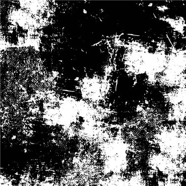 Karmaşık siyah beyaz lekelerle kaplanmış, soyut arkaplan