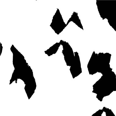 Kopyalama alanı şablonu. Dağınık siyah beyaz lekeler