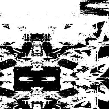 Soyut siyah ve beyaz boyalı grunge arkaplan deseni dokusu ile.