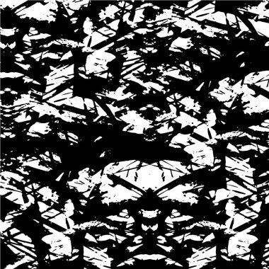 Soyut siyah ve beyaz boyalı grunge arkaplan deseni dokusu ile.