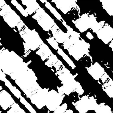 Grunge siyah beyaz desen. Monokrom parçacıkları soyut doku. Çatlakların, sürtünmelerin, çiplerin, lekelerin, mürekkep lekelerinin, çizgilerin geçmişi. Koyu tasarım arka plan yüzeyi.