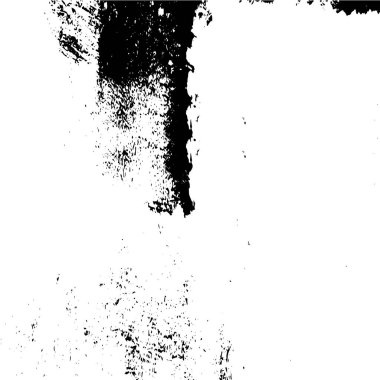 Grunge siyah beyaz desen. Monokrom parçacıkları soyut doku. Çatlakların, sürtünmelerin, çiplerin, lekelerin, mürekkep lekelerinin, çizgilerin geçmişi. Koyu tasarım arka plan yüzeyi.